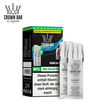 Al Fakher 600 - Gum Mint - Prefilled Pod 2ml/ Stück